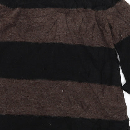 Womens UK Size 12 M&S Brown Pullover Jumper