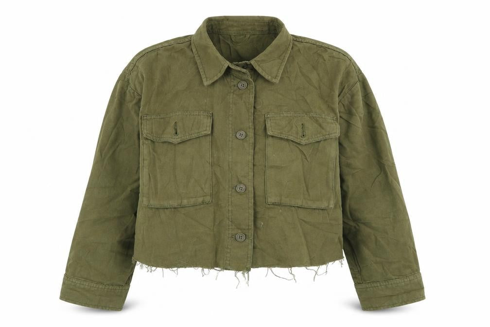 Womens UK Size S Topshop Green Jacket