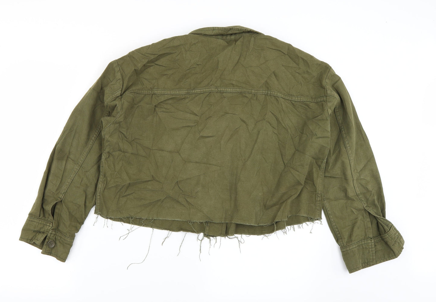 Womens UK Size S Topshop Green Jacket