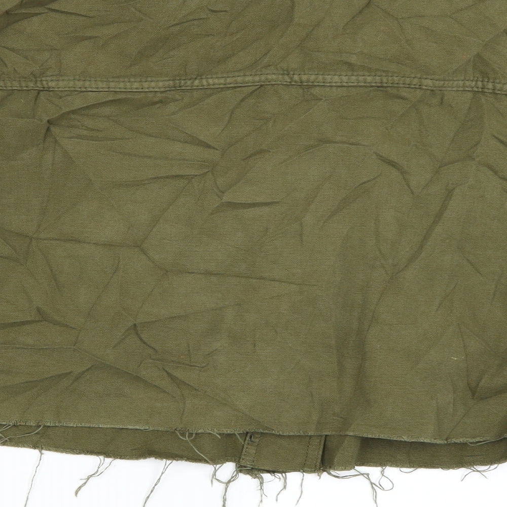 Womens UK Size S Topshop Green Jacket
