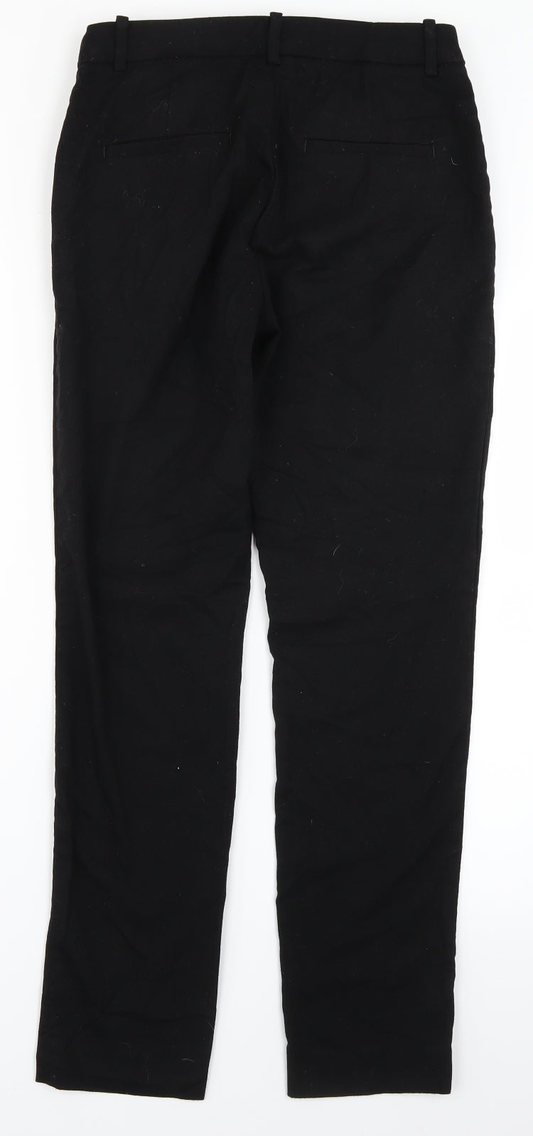 Womens UK Size 8 H&M Regular Fit  Black Trousers