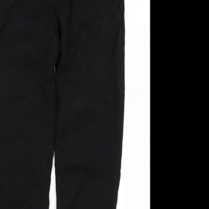 Womens UK Size 8 H&M Regular Fit  Black Trousers