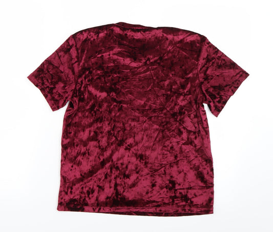 Atmosphere Womens Purple   Basic T-Shirt Size 6