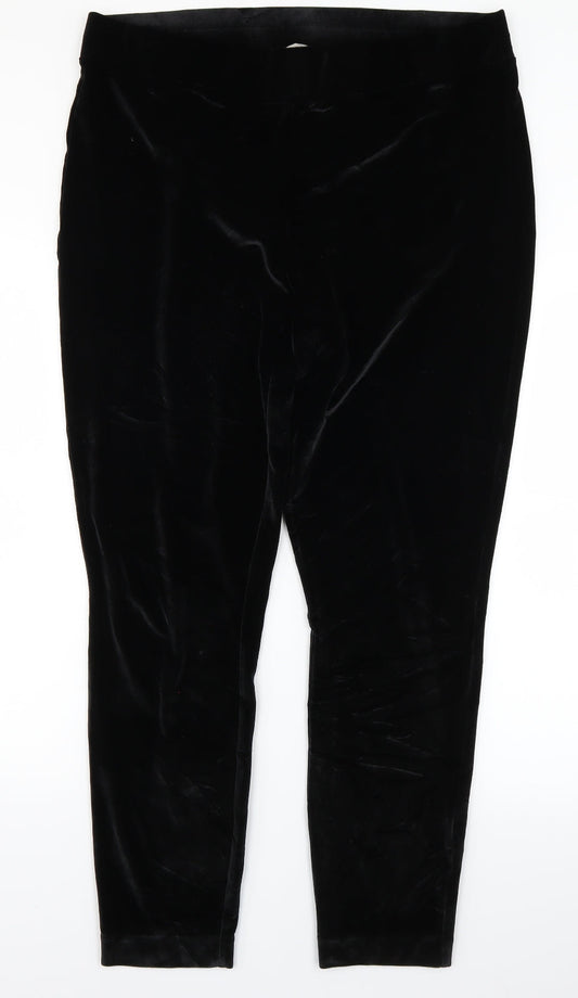 LOFT Womens Black   Trousers  Size XL L27 in
