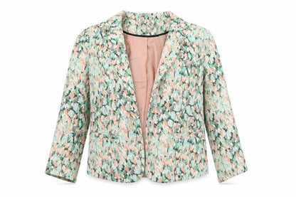 Womens UK Size 6 H&M Regular Green Blazer