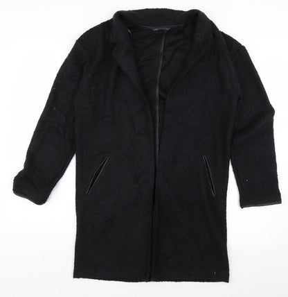 Womens UK Size 8 M&S Black Cardigan Jumper