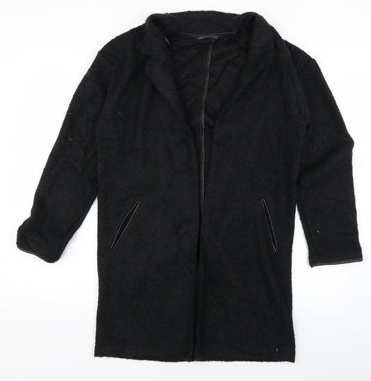 Womens UK Size 8 M&S Black Cardigan Jumper