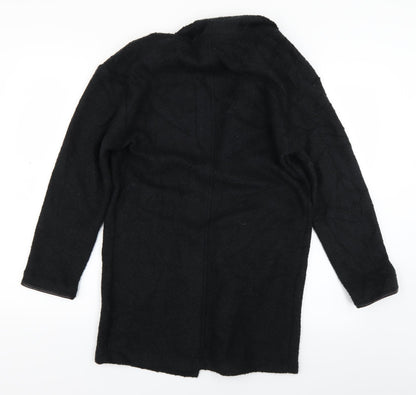 Womens UK Size 8 M&S Black Cardigan Jumper