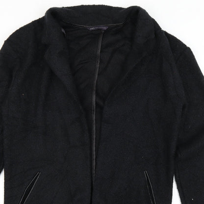 Womens UK Size 8 M&S Black Cardigan Jumper