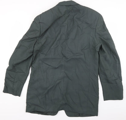 Mens UK Size 40 St Michael Regular Green Suit Jacket