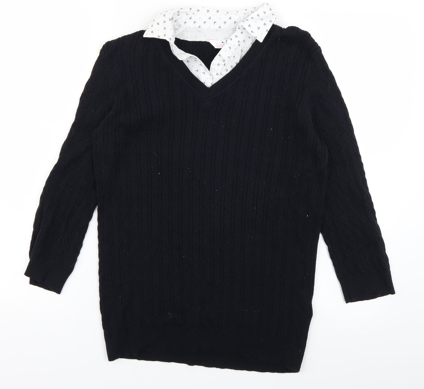 Womens UK Size 12 Julipa Blue Pullover Jumper