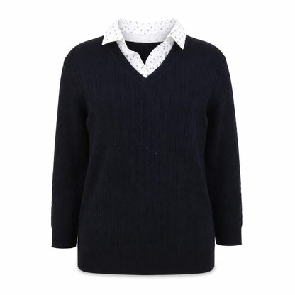 Womens UK Size 12 Julipa Blue Pullover Jumper