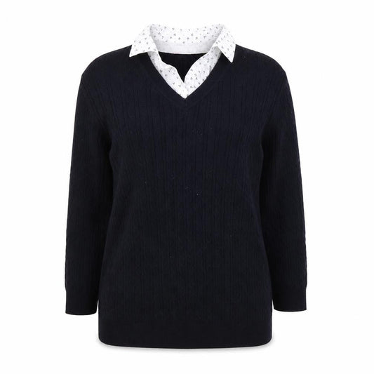 Womens UK Size 12 Julipa Blue Pullover Jumper