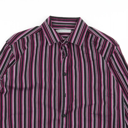 Mens UK Size M jack reid Multicoloured  Button-Up Long Sleeve Casual Shirt