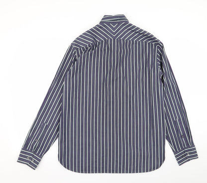 Mens UK Size M Blue Harbour Multicoloured  Button-Up Long Sleeve Casual Shirt