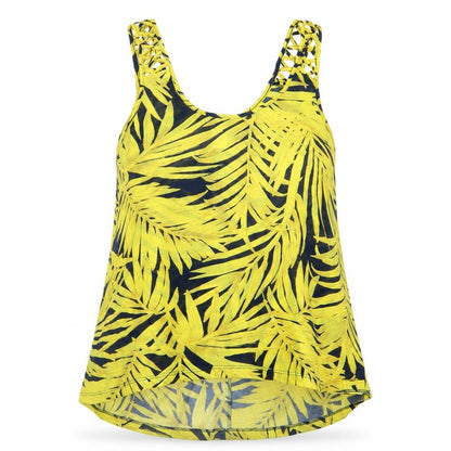 Womens UK Size 4 H&M Multicoloured Basic Tank