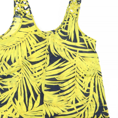 Womens UK Size 4 H&M Multicoloured Basic Tank