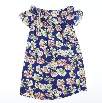 Primark Womens Multicoloured Floral  A-Line  Size 8