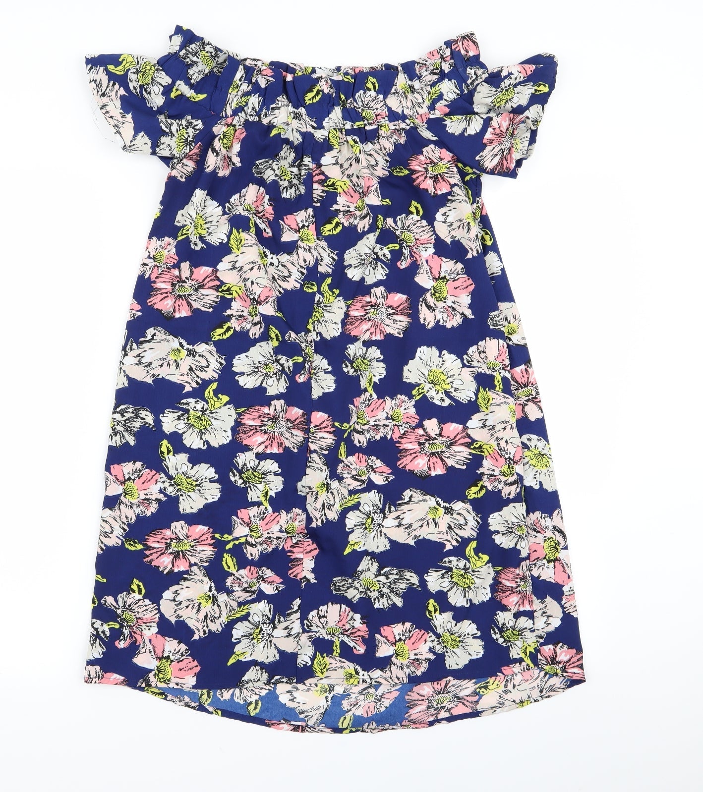 Primark Womens Multicoloured Floral  A-Line  Size 8