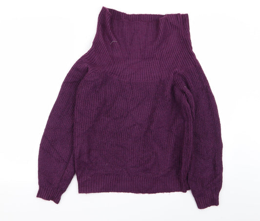 Womens UK Size S NEXT Purple Pullover Jumper