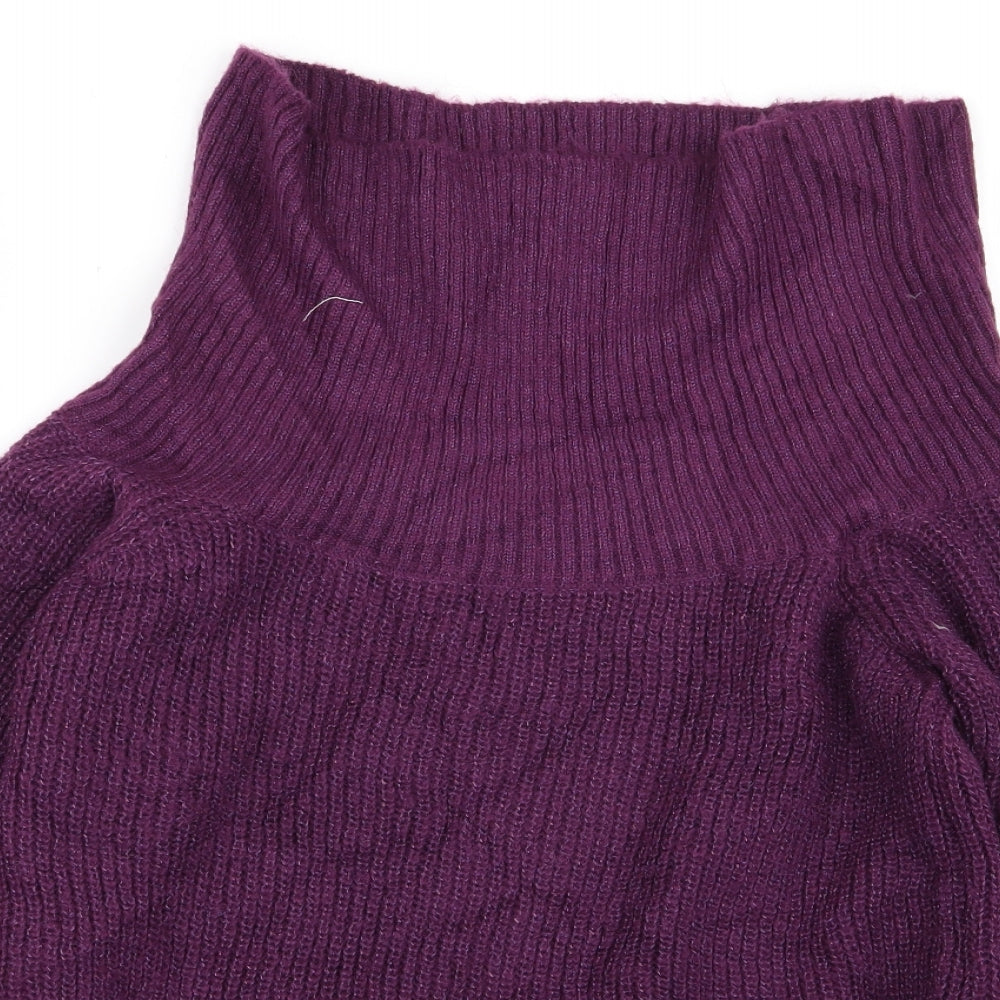 Womens UK Size S NEXT Purple Pullover Jumper