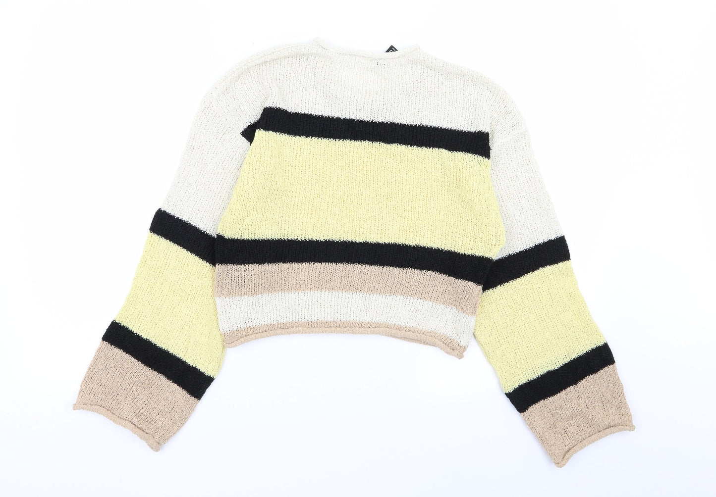 Divided by H&M Womens Multicoloured Striped  Pullover Jumper Size S