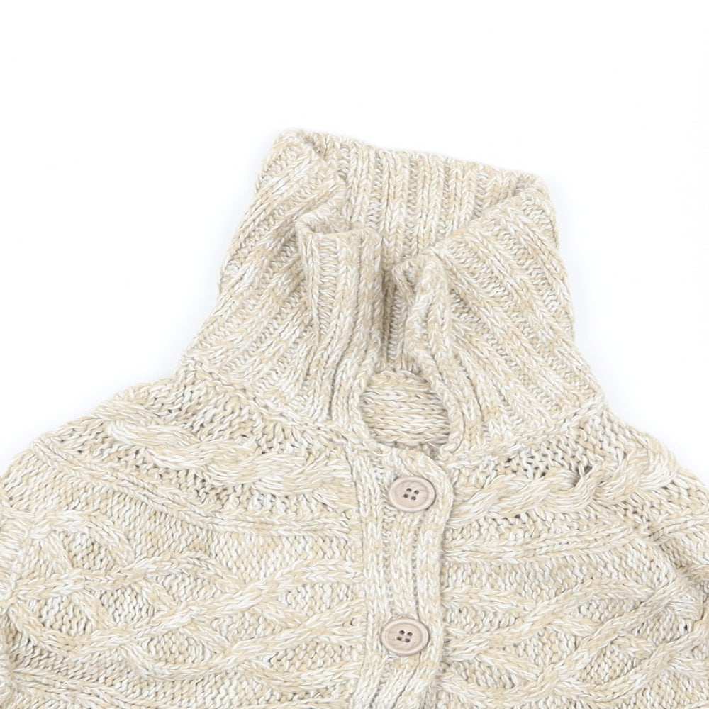 Matalan Girls Beige   Cardigan Jumper Size 12-18 Months