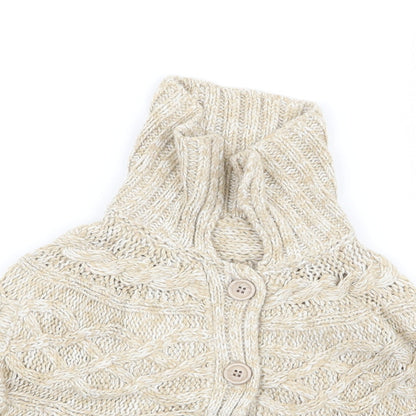 Matalan Girls Beige   Cardigan Jumper Size 12-18 Months