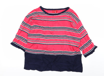 Womens UK Size 14 NEXT Multicoloured Pullover Jumper