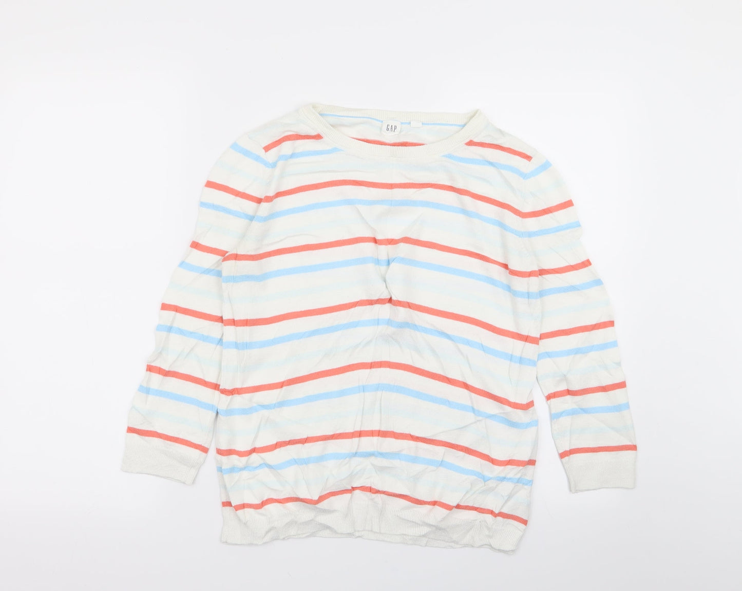 Gap Womens Multicoloured Striped  Pullover Jumper Size S