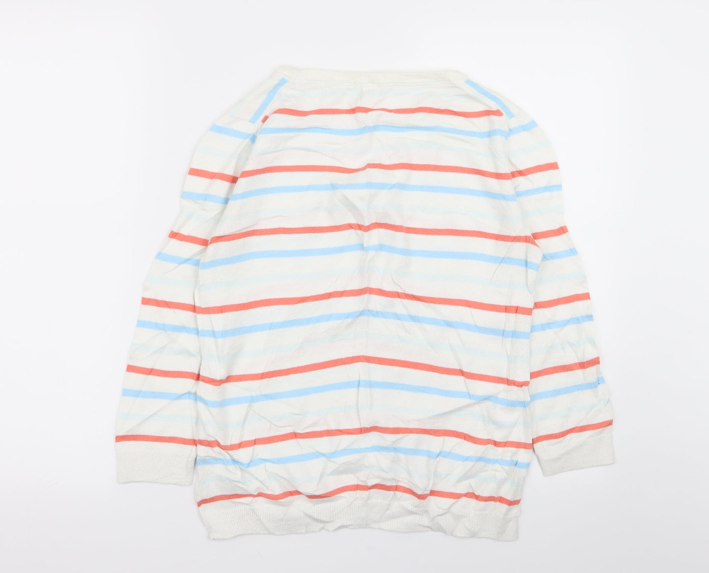 Gap Womens Multicoloured Striped  Pullover Jumper Size S