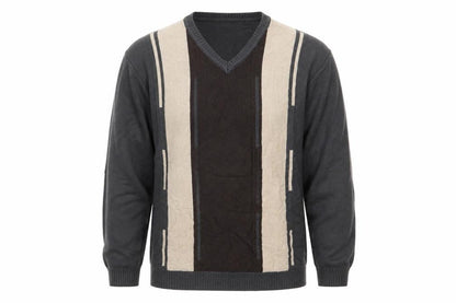 Greenwoods Mens Multicoloured Striped  Pullover Jumper Size M
