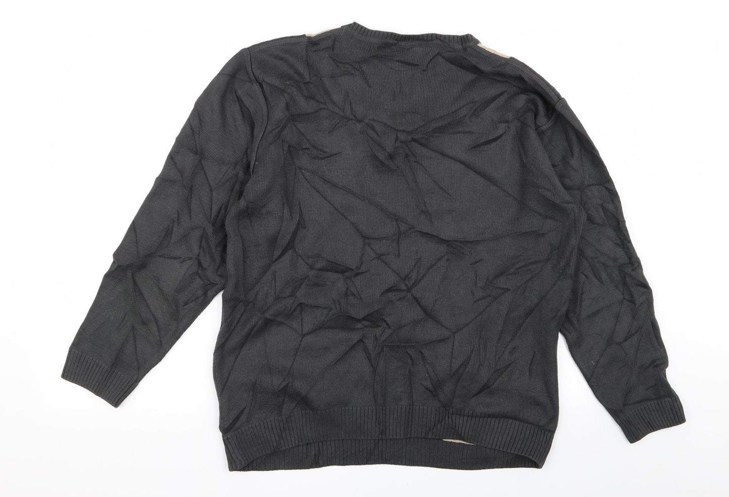 greenwoods Mens Multicoloured Striped  Pullover Jumper Size M