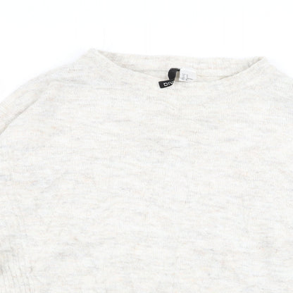 Divided by H&M Womens Beige   Pullover Jumper Size M