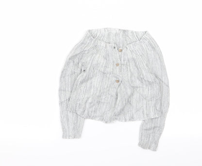TU Girls Grey   Cardigan Jumper Size 2 Years  - SIZE 18-24M