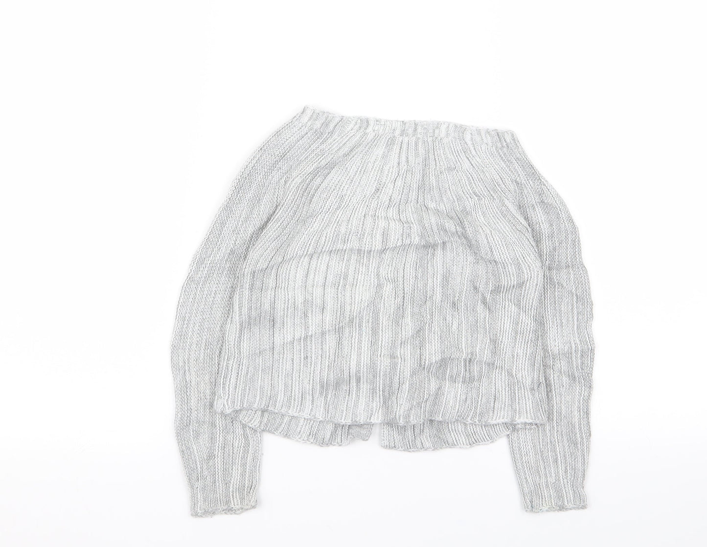 TU Girls Grey   Cardigan Jumper Size 2 Years  - SIZE 18-24M