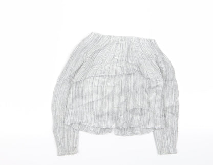 TU Girls Grey   Cardigan Jumper Size 2 Years  - SIZE 18-24M