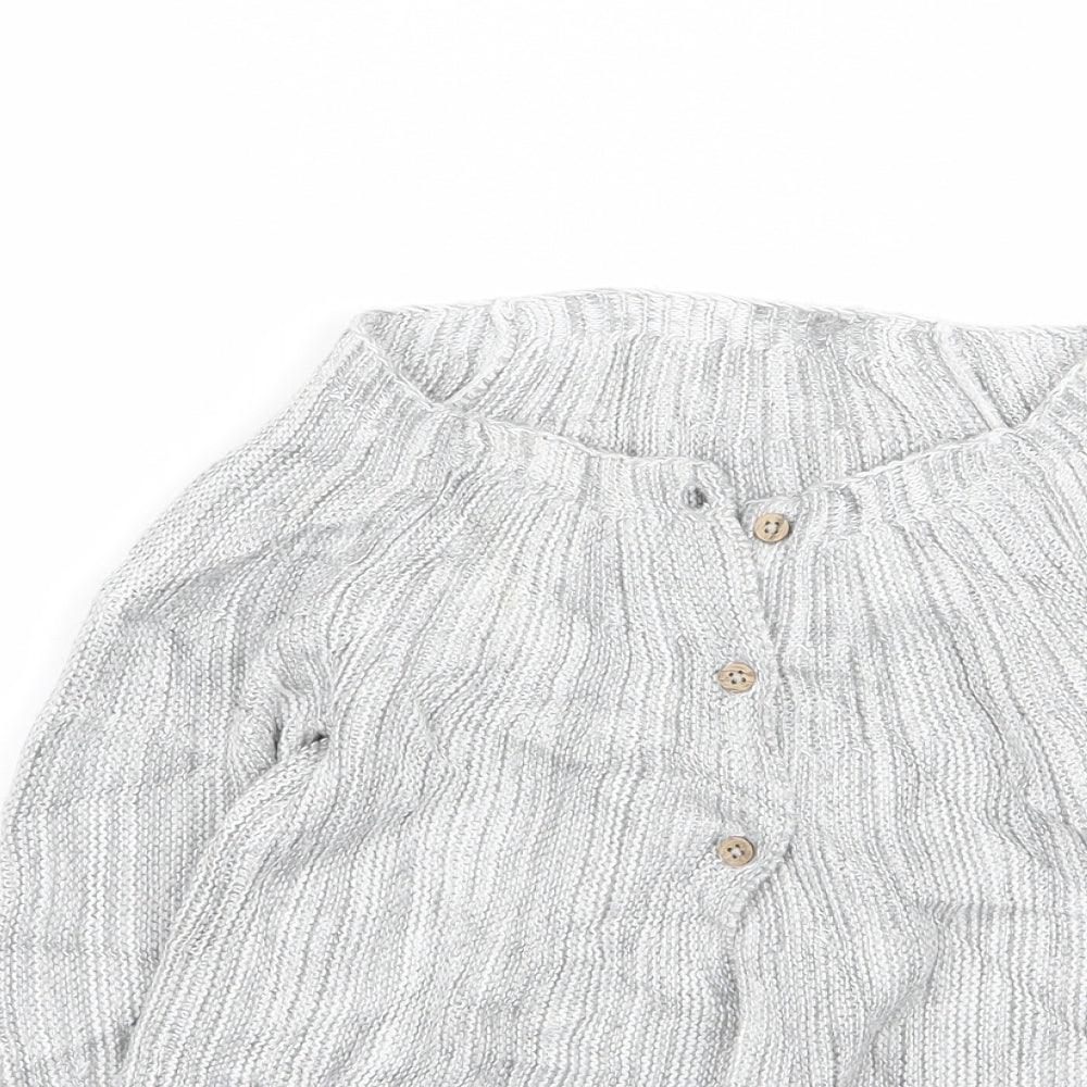TU Girls Grey   Cardigan Jumper Size 2 Years  - SIZE 18-24M