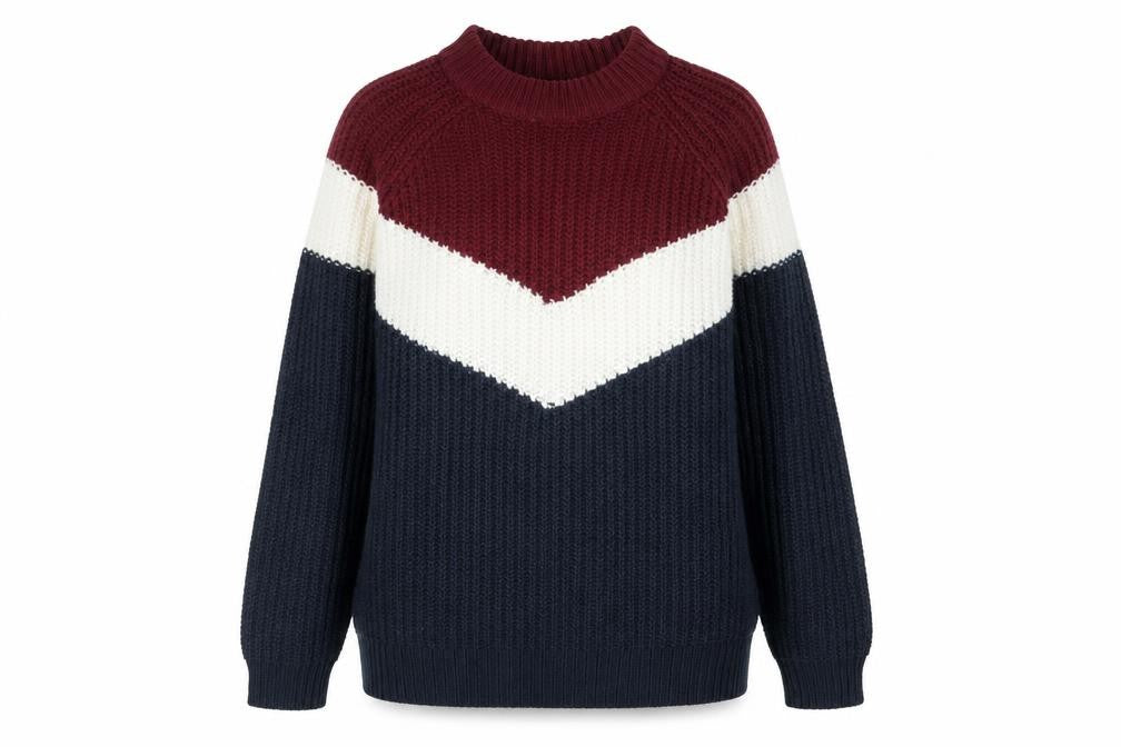 Womens UK Size M b.young Multicoloured Pullover Jumper