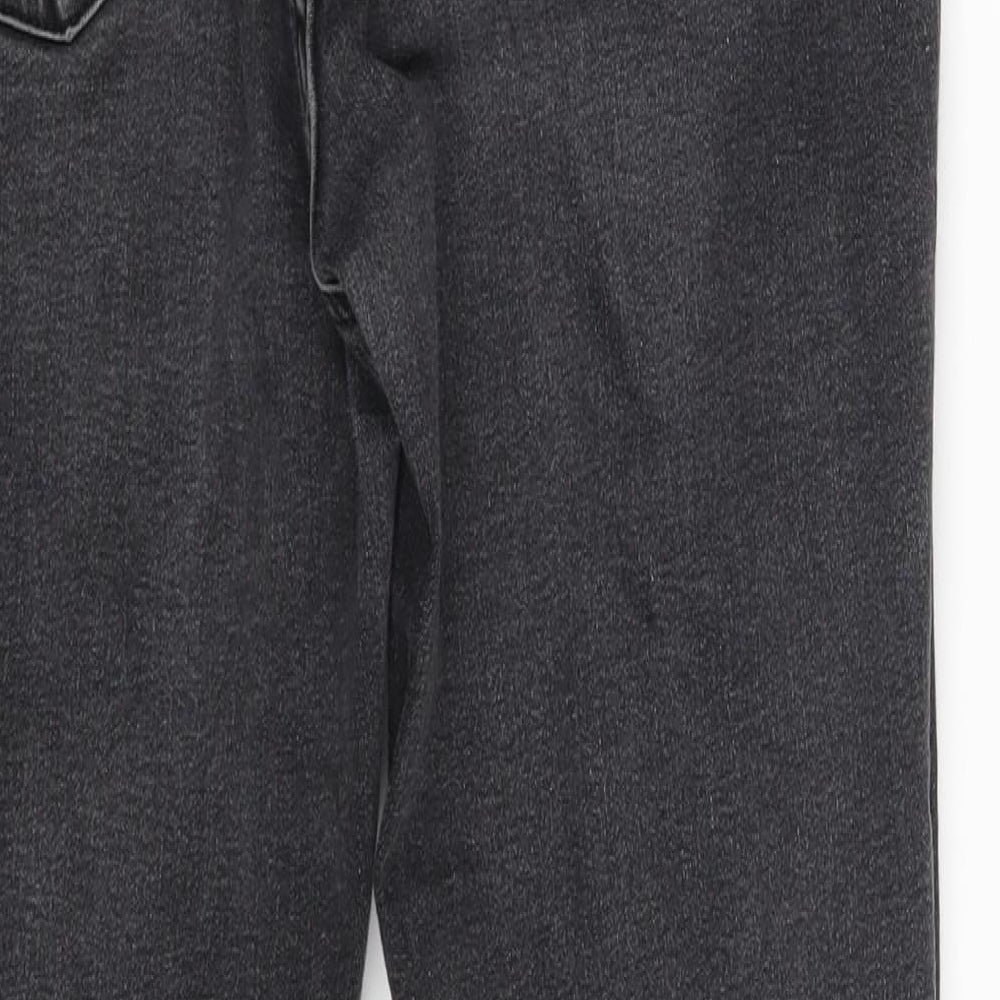 M&S Womens Grey  Denim Skinny Jeans Size 12 L26 in