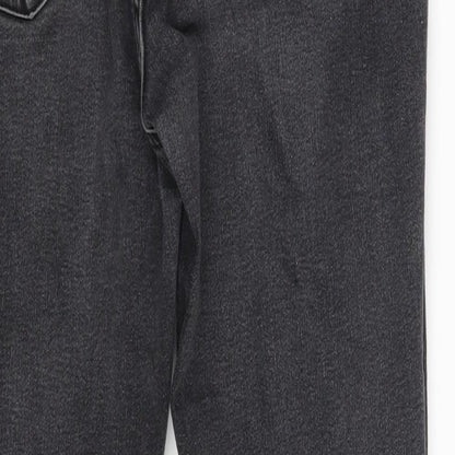 M&S Womens Grey  Denim Skinny Jeans Size 12 L26 in