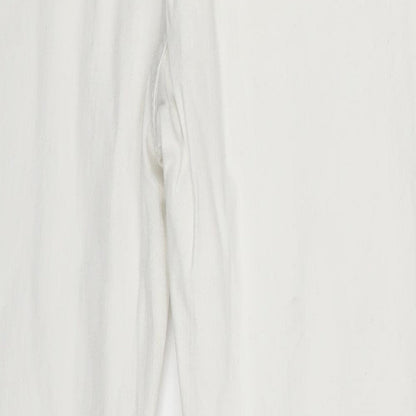 Forgina Womens White  Denim Skinny Jeans One Size