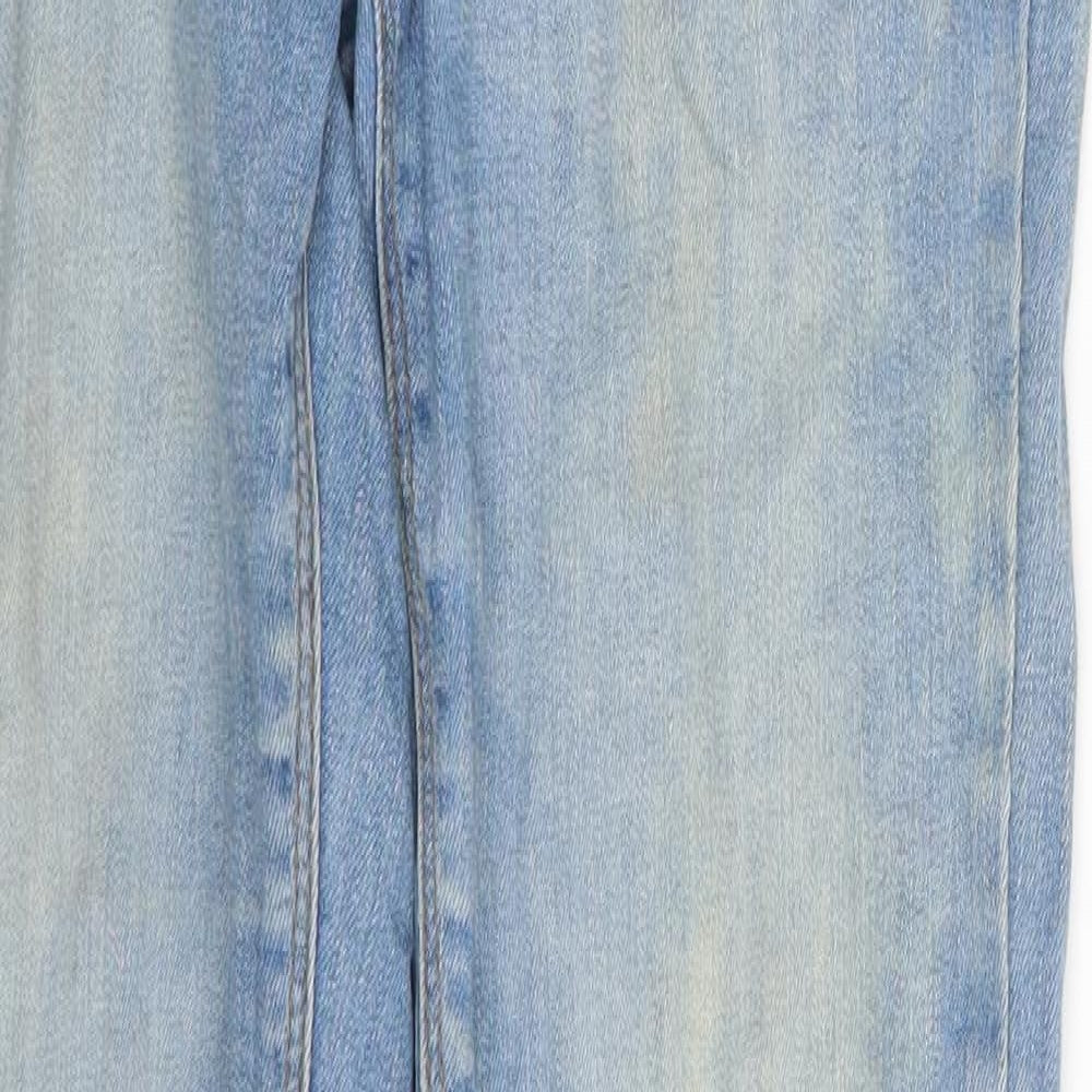 Denim Co. Womens Blue  Denim Skinny Jeans Size 10 L29 in