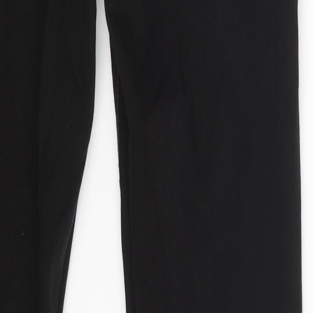 Womens UK Size 6 Waven Slim Fit Skinny Black Jeans