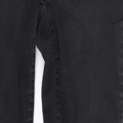Eden Womens Grey  Denim Jegging Leggings Size 10 L26 in