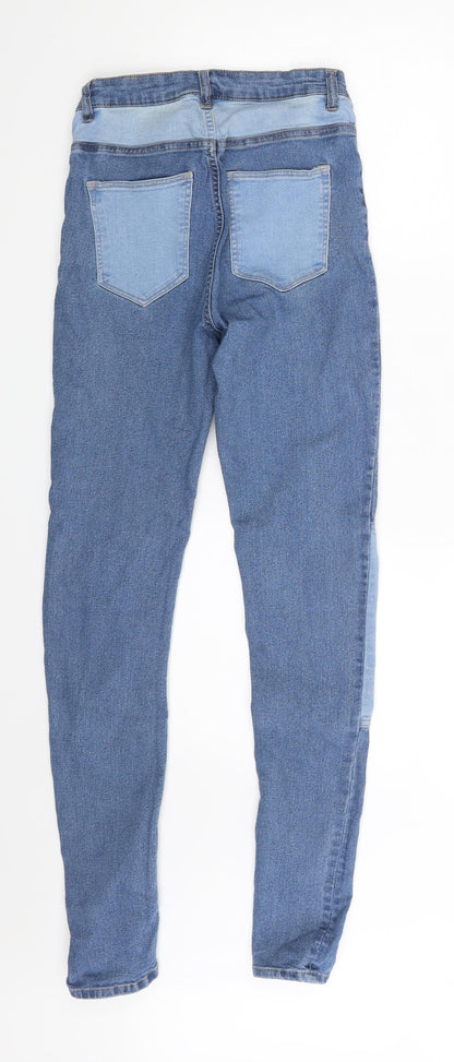 Womens UK Size 6 Divided Slim Fit Skinny Blue Jeans