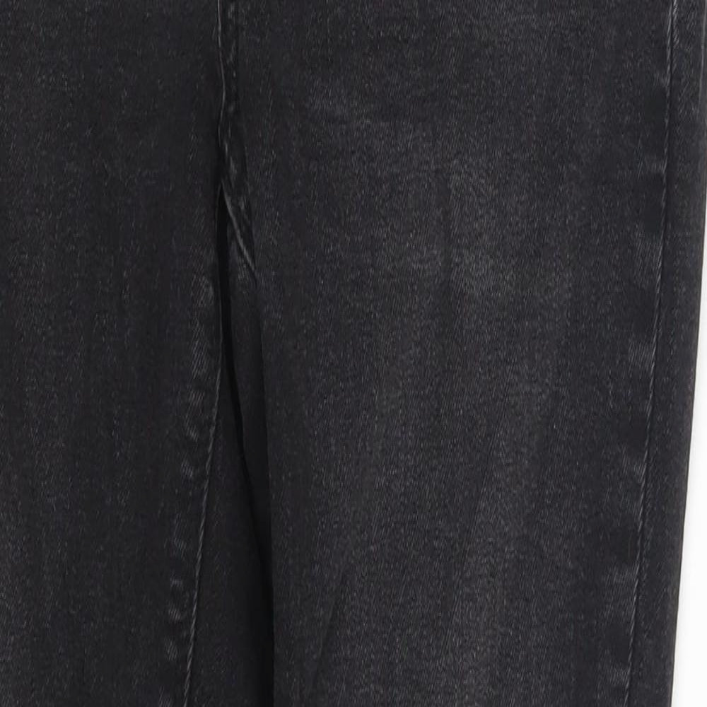 Denim Co. Womens Grey  Denim Skinny Jeans Size 6 L25 in