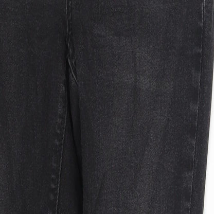 Denim Co. Womens Grey  Denim Skinny Jeans Size 6 L25 in