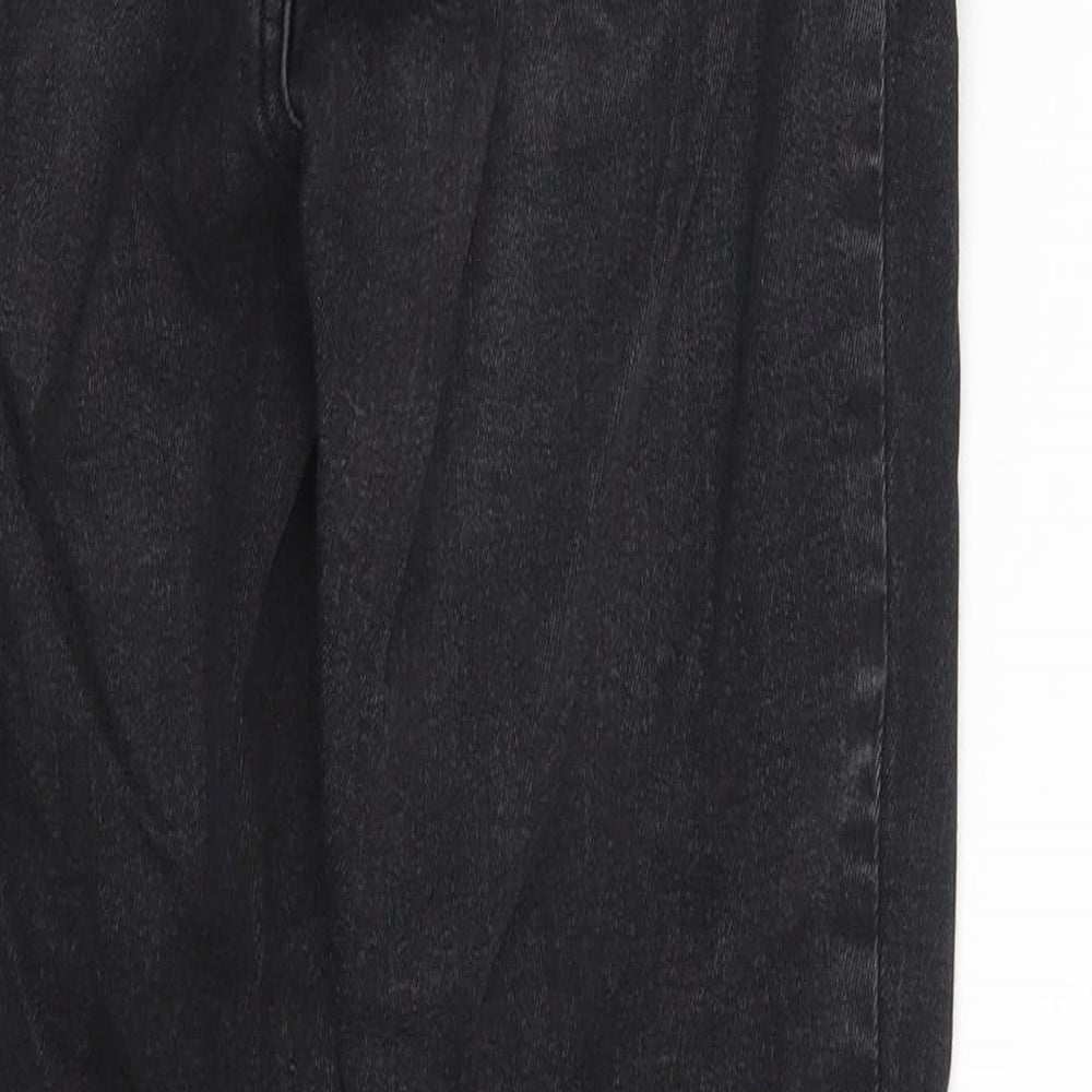 Denim Co. Womens Grey  Denim Skinny Jeans Size 6 L25 in