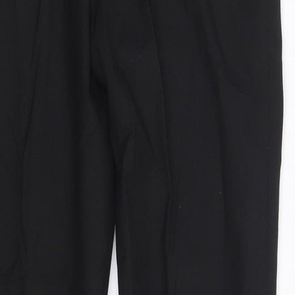 M&S Girls Black   Dress Pants Trousers Size 9-10 Years